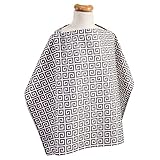 Trend Lab Gray Greek Key Nursing Cover by Trend Lab