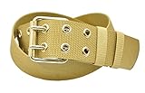 KASAJIMA ５０㎜ダブルピンナイロン 固定式電工ベルト (L, ベージュ)