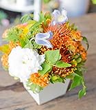 アレンジメントフラワー 生花 ギフト Sサイズ イメージ(明るい) 大臣賞受賞デザイナー おまかせアレンジメント