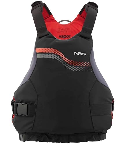 Amazon | NRS Vapor Kayak Lifejacket (PFD)-Black-L/XL | NRS