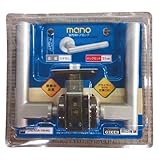 川口技研 mano 室内用ドアロック ハイレバー 空錠 バックセット51mm DAL-65A-1M-MS