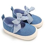 Cutelove キッズ 女の子　赤ちゃん　ベビー靴　シューズ 最初のウォーカーズ向き　キャンバス　蝶結び付き　足を守る　心地柔らか　滑り止め　脱ぎ履きやすい プリンセス　お洒落　可愛い　三色