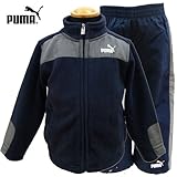 PUMA プーマ ベビー ベビー服 フリース アウター ジップアップ ジャケット上下セット - 12M＝75～80cm