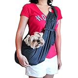 viewing(ヴューイング) 小型犬用 子犬 抱っこ紐 ひも バックスリング バッグスリング ペット PET キャリー キャリア デニム or フリース 肩紐長さ調整可能タイプ （デニム）