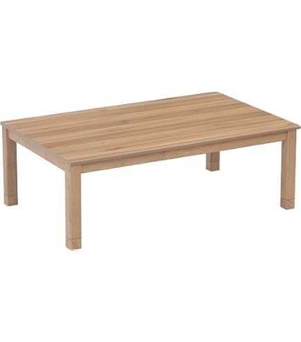 Amazon.co.jp : KEN JAPAN こたつ テーブル 長方形 120×80cm 木製