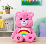 ケアベア 14インチ（ 35.56 cm）チアベア ぬいぐるみ - ミディアムサイズ - ピンクのぬいぐるみ、対象年齢4歳以上 とても柔らかくて抱き心地 [並行輸入品]