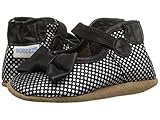 [ロビーズ] Robeez Spotted Shannon Mary Jane Soft Sole (Infant/Toddler) シューズ Black 18-24 Months (US 6.5-8