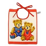 ［フェイラー］ FEILER ベビー ビブ よだれかけ/スタイ BIB TEDDYKIDS CORAL [並行輸入品]
