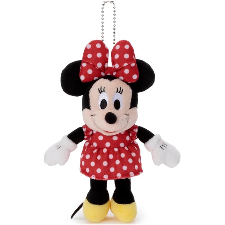 ディズニー　ミニー　ぬいぐるみチャーム　ヘアゴム　スパンコール　4つ ディズニー ミニー ぬいぐるみチャーム ヘアゴム スパンコール 4つ