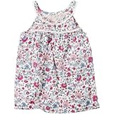 Carter's(カーターズ) フローラルウーブンタンクトップ ホワイト トップス半袖Tシャツ 2歳【並行輸入】