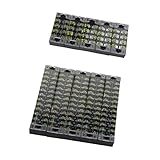 Perfk 10個入り　25A　二重列　4 /12p　スクリュー　バリア　ストリップ　ターミナル　ブロック　