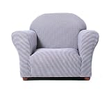Fantasy Furniture Roundy Chair Gingham, Navy [並行輸入品]