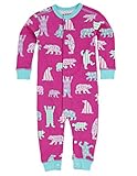 Hatley ハットレイ ベビー女の子 足付きカバーオール 70cm ~ 75cm 、6-12M(69-74cm) マルチカラー 綿100% DR5WIBE280