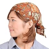 (カジュアルボックス)CasualBox コットンバンダナキャップ【11-H】 医療用帽子 バンダナ 作業用　三角巾 (レッド【11-H】) [ウェア&シューズ] [ウェア&シューズ] メンズ レディ