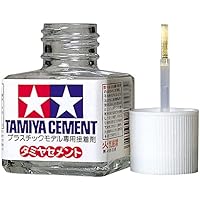 タミヤ メイクアップ材シリーズ No.3 タミヤセメント(角びん) 40ml 模型用接着剤 87003-000