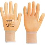 TRUSCO 耐切創手袋 レベル3 蛍光オレンジ L TGL-5F881K-L