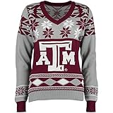Texas A & MレディースBigロゴVネックセーターMedium