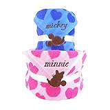 おむつケーキ ディズニー 2段 ミッキー ミニー 出産祝い ベビーギフト disney6