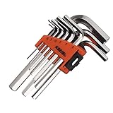 KSEIBI 201655 ハイグレードL型スタンダード六角棒レンチセット 1.5~10mm