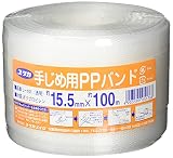 ユタカメイク(Yutaka Make) PPバンド クリアー 15.5mm×100m L-101
