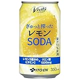 伊藤園 ビビッツ ぎゅっと搾ったレモンＳＯＤＡ 350ml缶×24本入