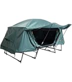 Amazon | 大型 テントコット 高床式テント 2人用 キャンプ テント