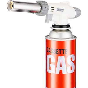 [HANDIC最新強化版]トーチバーナー ガスバーナー料理用 トーチ 900℃～1300℃ 炎調整可能 BBQ/料理/お…