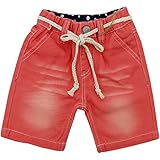 BAROCK(バロック) ツイル無地5分パンツ 90cm /【03】レッド NO.F-553465