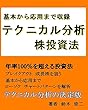 基本から応用まで全て収録【テクニカル分析　株投資法】