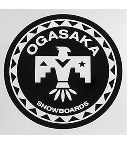 Amazon | OGASAKA オガサカ スノーボード ステッカー LOGO-CUTTING S