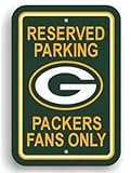 fmd90216 – 駐車場サイン – グリーンBay Packers – 予約駐車場