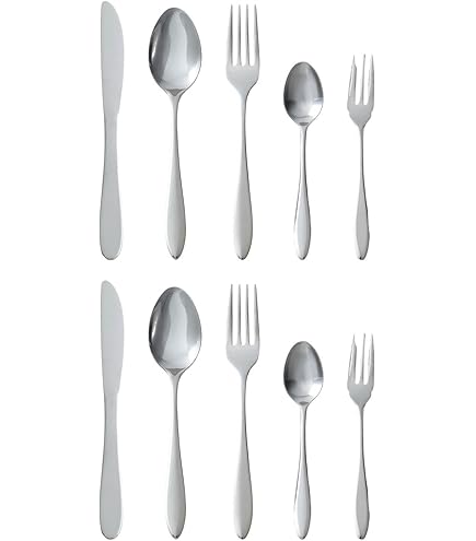 Amazon｜ALFACT パークアベニュー ディナーセット 25pc カトラリー