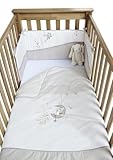 Clair de Lune Bedtime Story Cot/ Cot Bed Quilt and Bumper Set by Clair de Lune