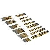 99個のドリルビットセットHSSハイ鋼チタンコーティングドリルウッドツール1.5ミリメートル - 金属のための10ミリメートル