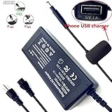 SIKER 65W 19.5V 3.33A Laptop AC Power Adapter + Phone USB charger For HP Pavilion Touchsmart 14-b109