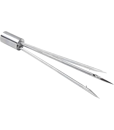Amazon | SPEAR SEALS シングル 銛先 (23cm / 真鍮製) かえし付き 20cm