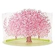サンリオ 春カード ポップアップ 透明素材桜 P4314