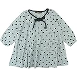 【秋冬物】 nico hrat(ニコフラート) 綿レーヨン天竺ドット柄ワンピース 80cm /MG NO.B-250863