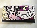 ディズニー チェシャ猫 DISNEY ALICE IN WONDERLAND CHESHIRE CAT FLAP WALLET [並行輸入品]