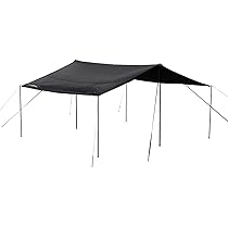 Amazon | CAMVIL ZIP-TARP ジッパータープ 5m ブラック
