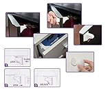 Magnetic Drawer and Cupboard Lock Set - 4 Locks and 1 Key by Grendle