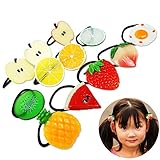 ING STYLE フルーツ ヘアゴム 可愛さあふれる ヘアアクセサリー 12種類セット