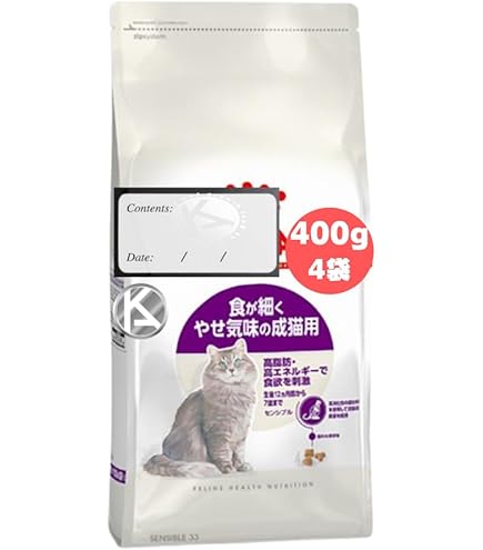 ★ロイヤルカナン　センシブル15kg★食が細く痩せ気味の成猫用！ Amazon | ロイヤルカナン センシブル 【 400g 5個セット 】 食 が 細く