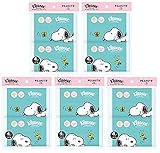 クリネックス ローションティシュー ポケット スヌーピー 4コパック x5個セット