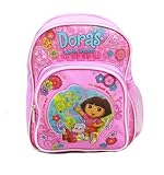 Mini Backpack - Dora the Explorer - Pink - Colorful Garden w/Boots [並行輸入品]