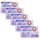 【第2類医薬品】デンタルクリーム 5g ×5