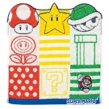 丸眞 ハンドタオル 任天堂 マリオ シャンブルマリオ 綿100％ オーガニックコットン 抗菌防臭加工 4485017000