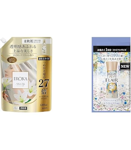 Amazon | IROKA(イロカ) 【大容量】 フレアフレグランス 液体 柔軟剤