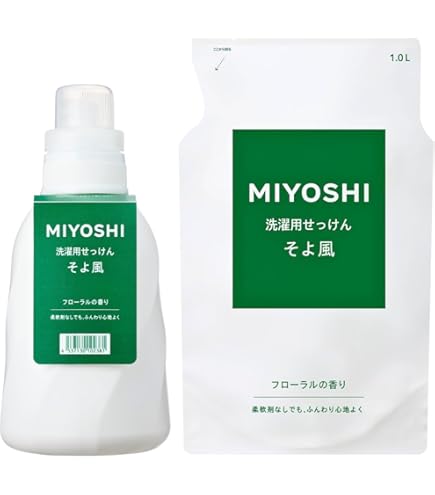 Amazon | ミヨシ石鹸 液体せっけん そよ風 5L | MIYOSHI | 液体洗剤