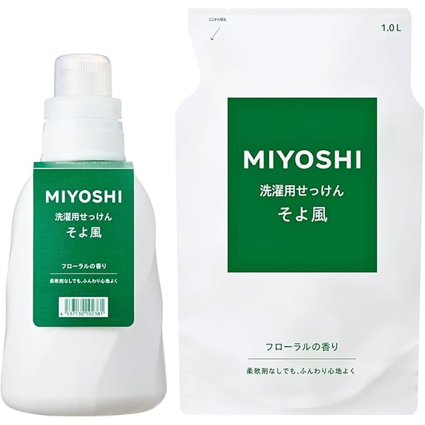 Amazon | 【美浜通商-ORS4A01】そよ風 液体せっけん ボトル 1.1L